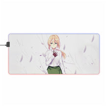 Load image into Gallery viewer, Violet Evergarden RGB LED Mouse Pad (Desk Mat)
