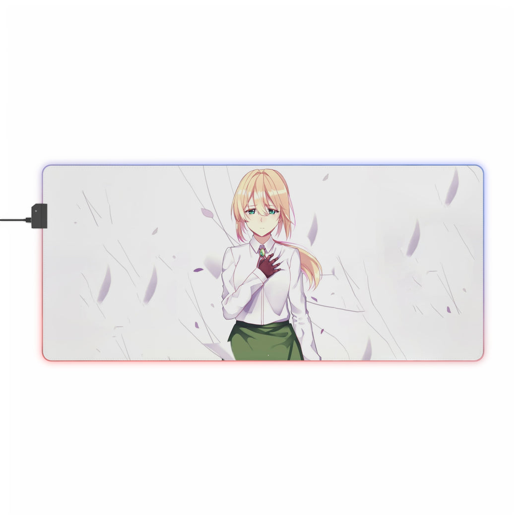 Violet Evergarden RGB LED Mouse Pad (Desk Mat)