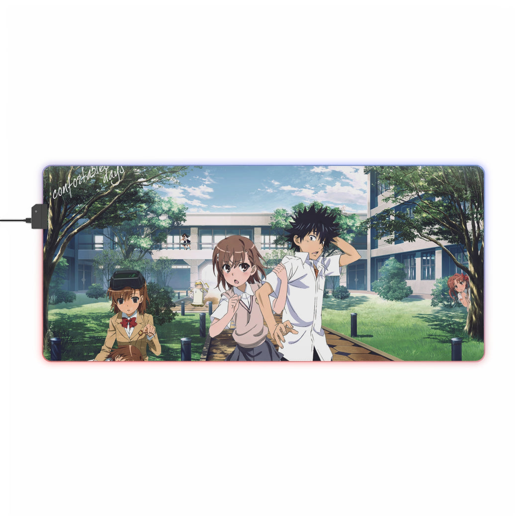 A Certain Magical Index RGB LED Mouse Pad (Desk Mat)