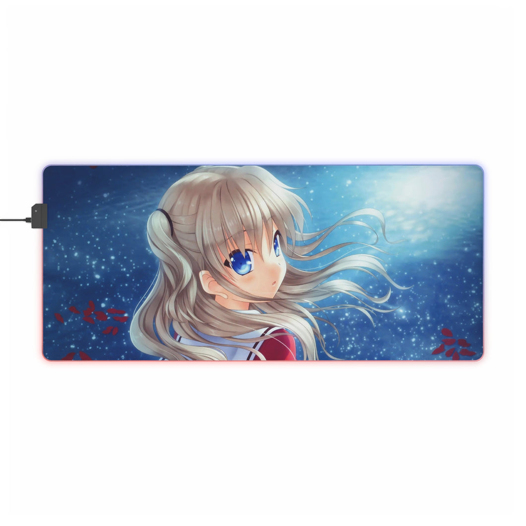 Charlotte Nao Tomori RGB LED Mouse Pad (Desk Mat)