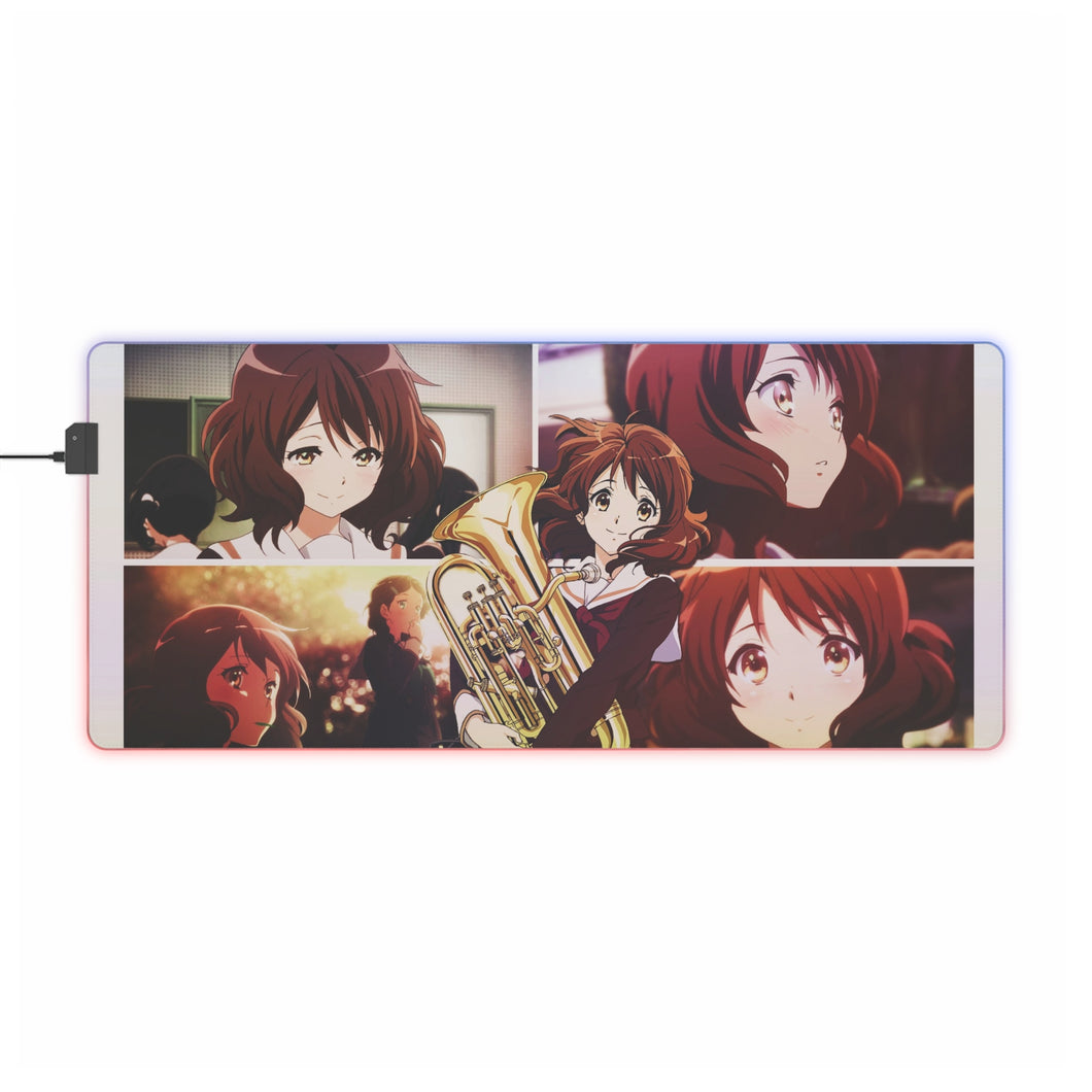 Sound! Euphonium Kumiko Oumae RGB LED Mouse Pad (Desk Mat)