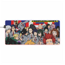 Cargar imagen en el visor de la galería, My Hero Academia Izuku Midoriya, Katsuki Bakugou, All Might, Tenya Iida, Shouta Aizawa RGB LED Mouse Pad (Desk Mat)
