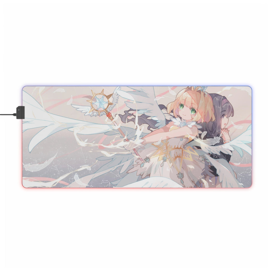 Cardcaptor Sakura Sakura Kinomoto, Tomoyo Daidouji RGB LED Mouse Pad (Desk Mat)