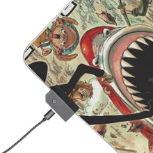 Cargar imagen en el visor de la galería, One Piece Monkey D. Luffy, Roronoa Zoro, Sanji, Nico Robin, Tony Tony Chopper RGB LED Mouse Pad (Desk Mat)
