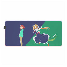 Charger l&#39;image dans la galerie, Tapis de souris LED RGB minimaliste Kobayashi-san Chi no Maid Dragon (tapis de bureau)
