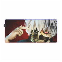 Load image into Gallery viewer, Tokyo Ghoul Ken Kaneki RGB LED Mouse Pad (Desk Mat)
