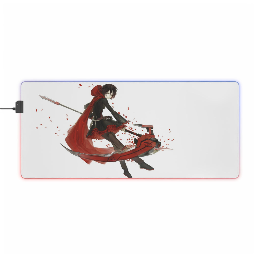 Tapis de souris LED RGB Anime RWBY (tapis de bureau)