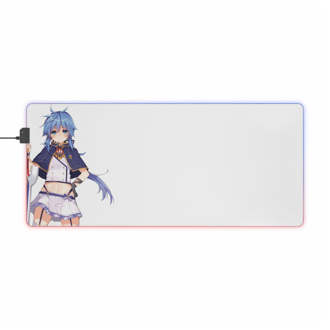 Rokudenashi Majutsu Koushi to Akashic Records Tapis de souris LED RVB (tapis de bureau)