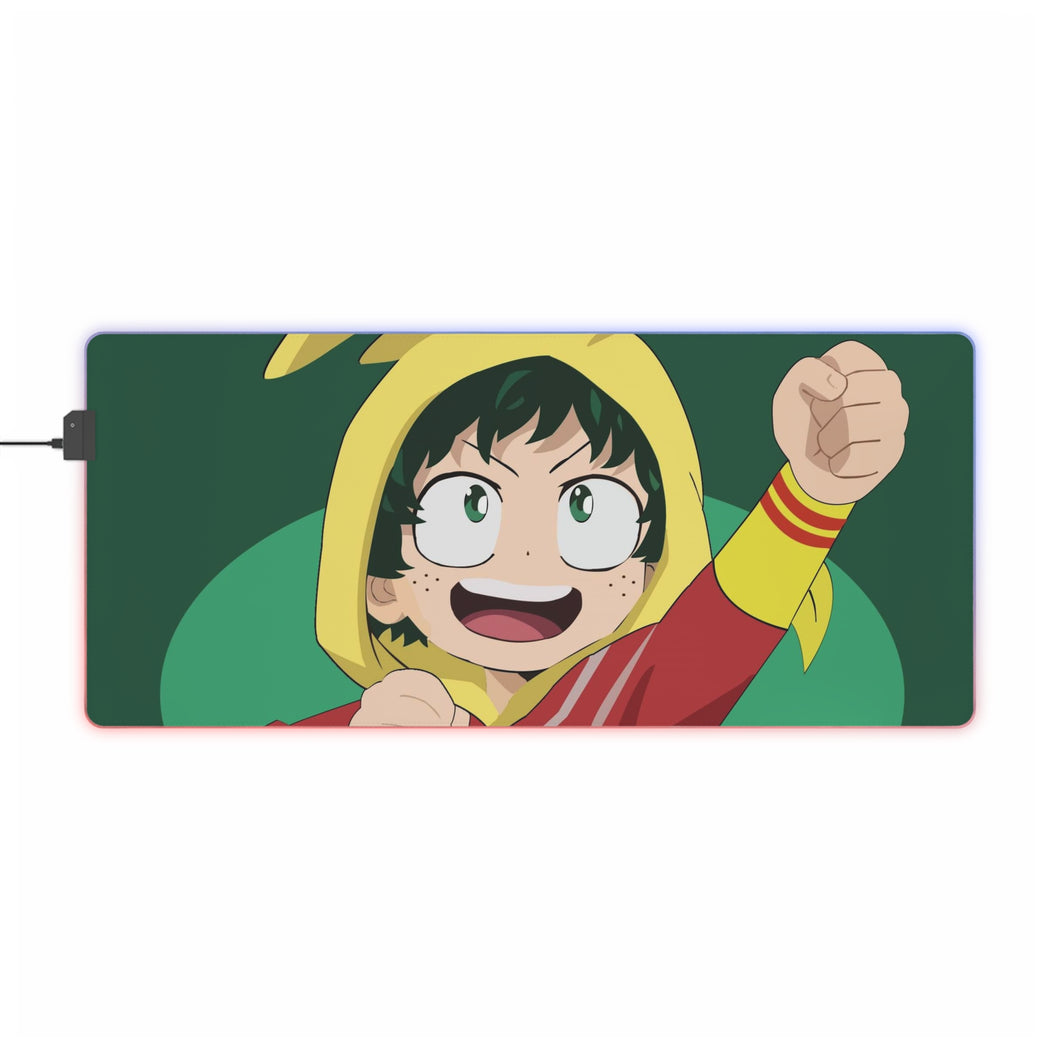 My Hero Academia Izuku Midoriya RGB LED Mouse Pad (Desk Mat)