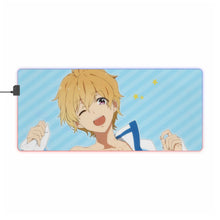 Load image into Gallery viewer, Free! Nagisa Hazuki RGB LED Mouse Pad (Desk Mat)
