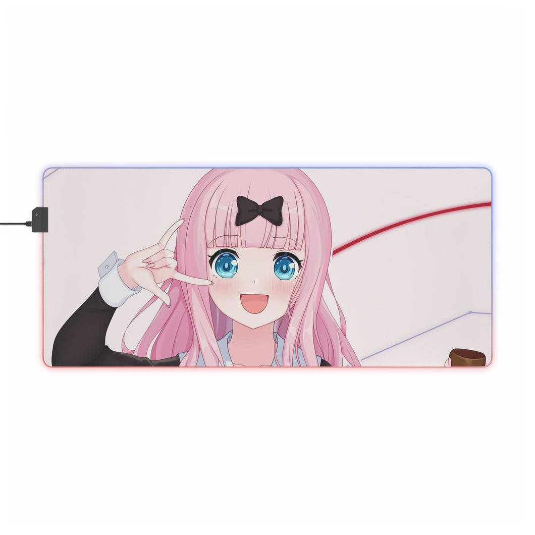 Tapis de souris LED RVB Kaguya-sama : Love Is War (tapis de bureau)