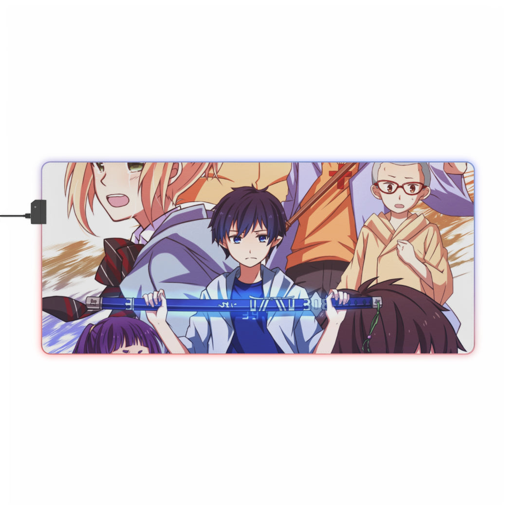 Blue Exorcist Rin Okumura RGB LED Mouse Pad (Desk Mat)