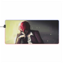 Charger l&#39;image dans la galerie, Tapis de souris LED RGB Assassination Classroom Karma Akabane (tapis de bureau)
