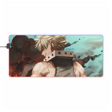 Cargar imagen en el visor de la galería, Katsuki Bakugou RGB LED Mouse Pad (Desk Mat)
