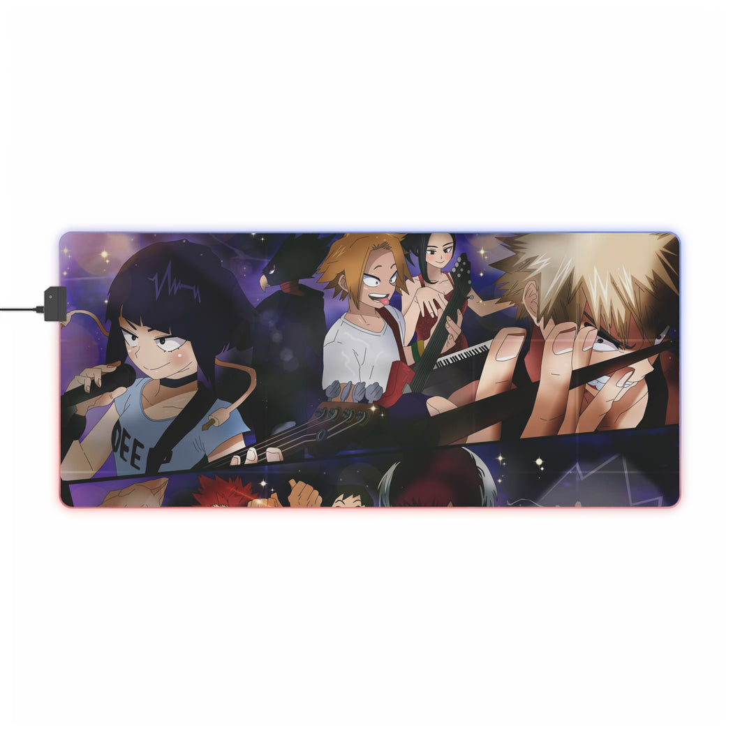 My Hero Academia Katsuki Bakugou RGB LED Mouse Pad (Desk Mat)