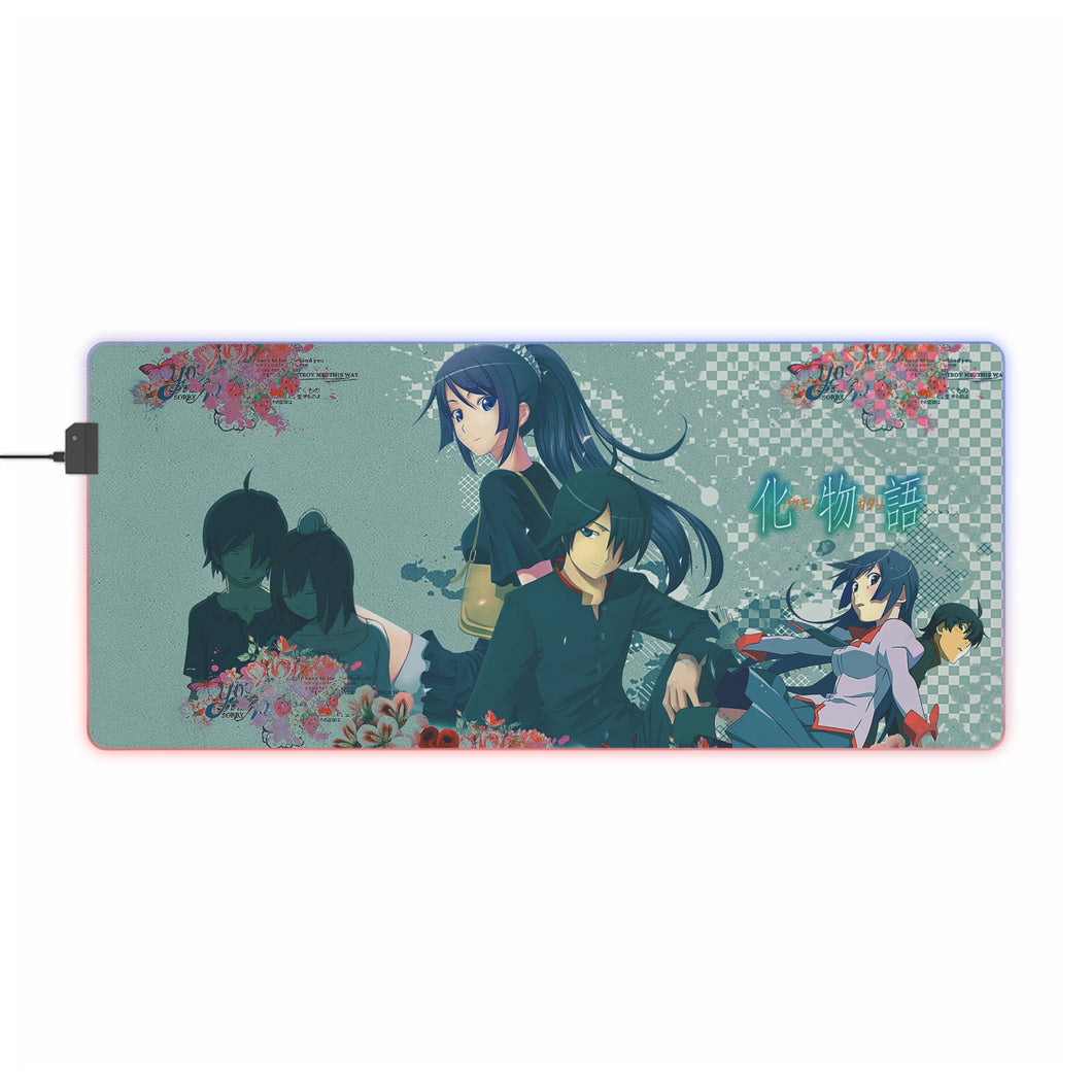 Monogatari (Series) RGB LED Mouse Pad (Desk Mat)