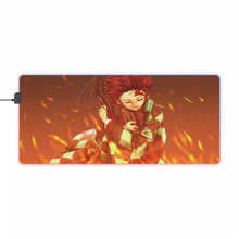 Charger l&#39;image dans la galerie, Tapis de souris LED RGB Demon Slayer : Kimetsu No Yaiba (tapis de bureau)
