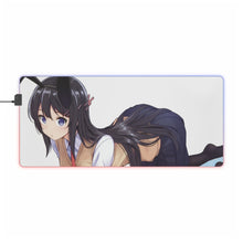 Charger l&#39;image dans la galerie, Tapis de souris LED RGB Rascal Does Not Dream Of Bunny Girl Senpai (tapis de bureau)
