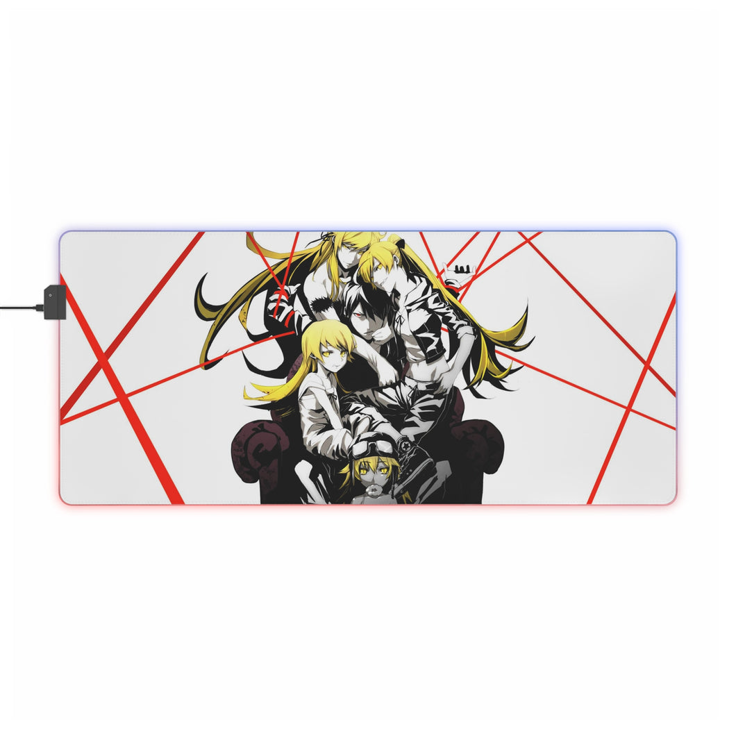 Monogatari (Series) RGB LED Mouse Pad (Desk Mat)