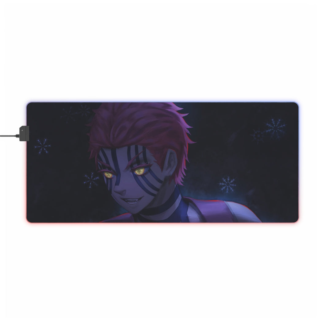 Tapis de souris LED RGB Demon Slayer : Kimetsu No Yaiba (tapis de bureau)