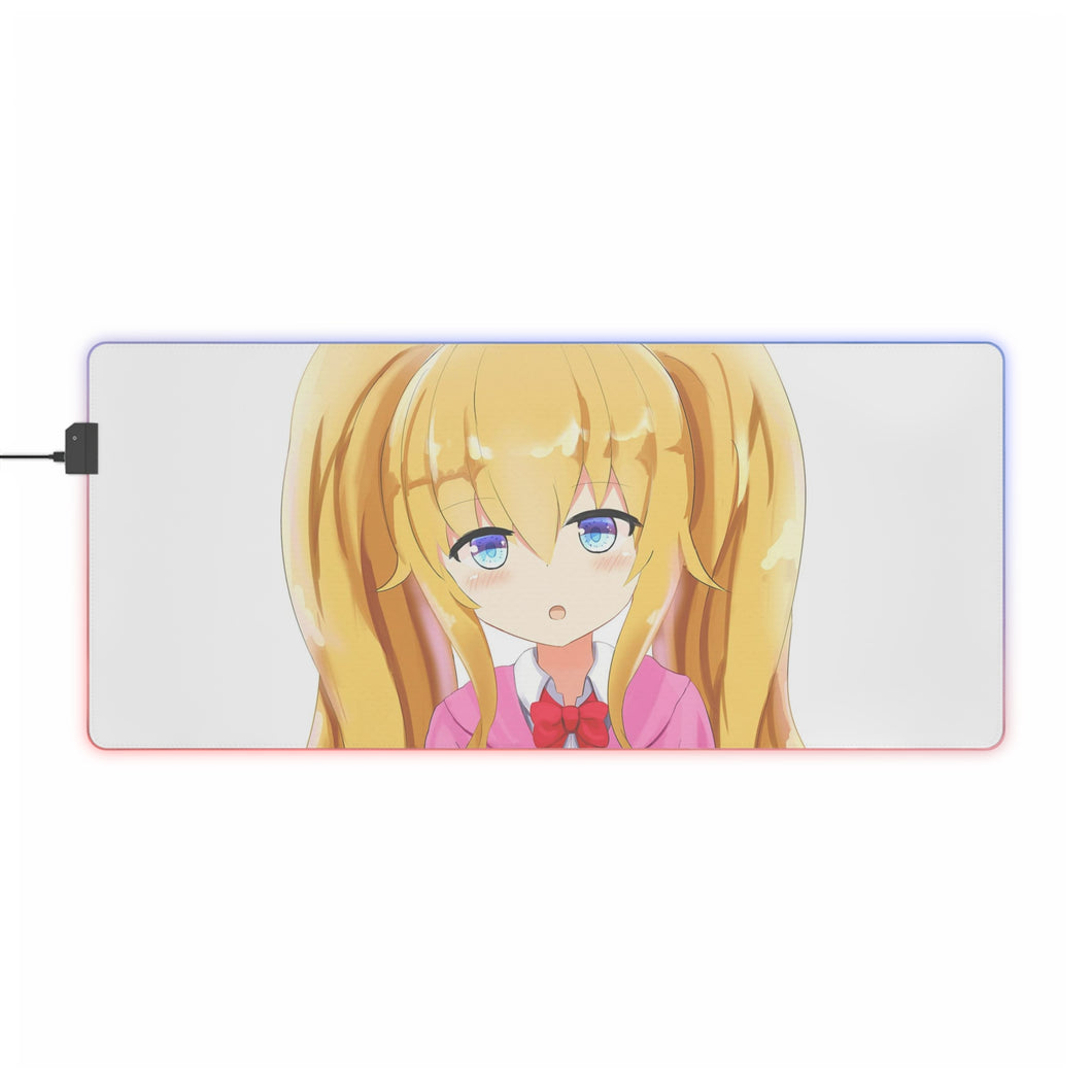 Gabriel DropOut Gabriel Tenma White RGB LED Mouse Pad (Desk Mat)