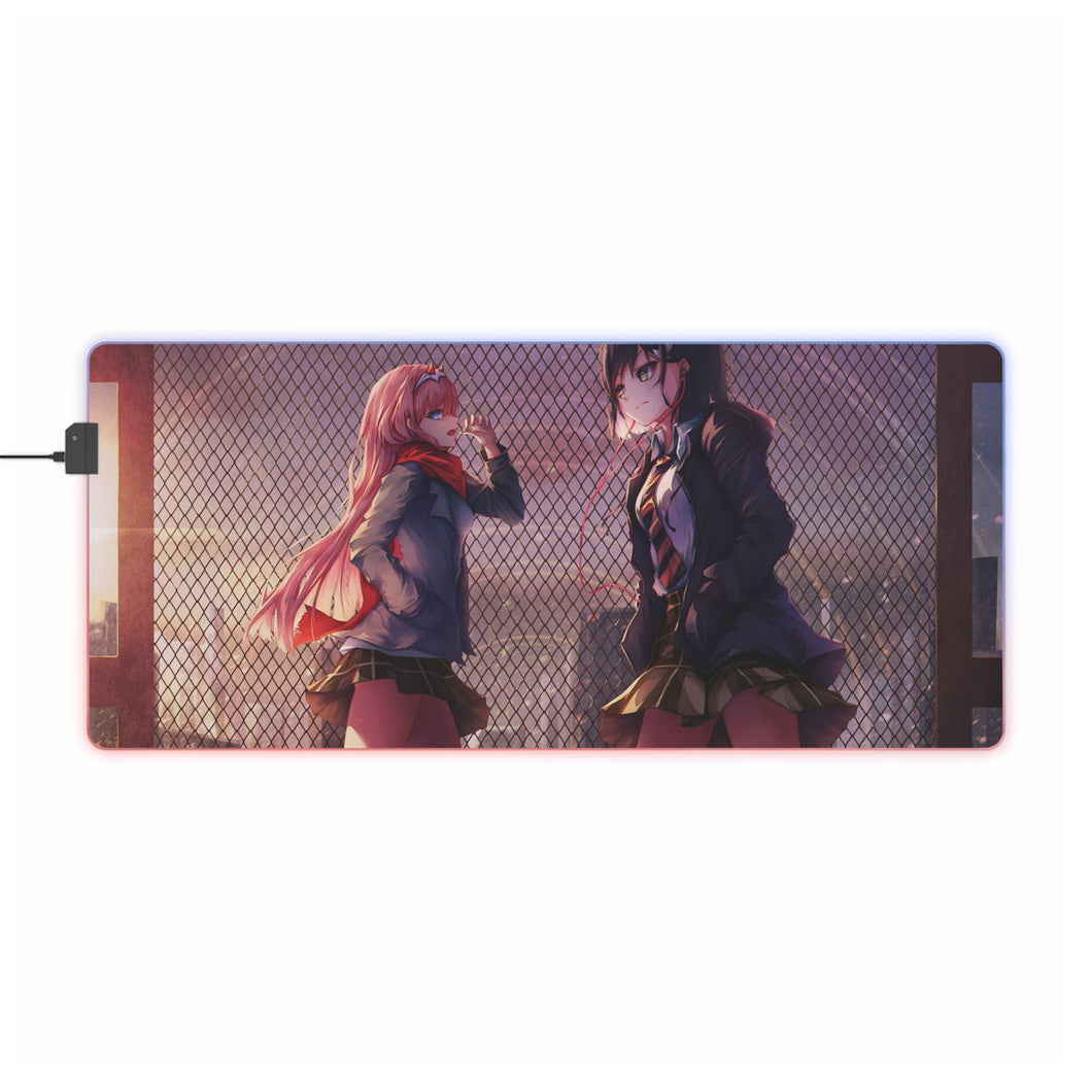 Darling in the FranXX RGB LED Mouse Pad (Desk Mat)