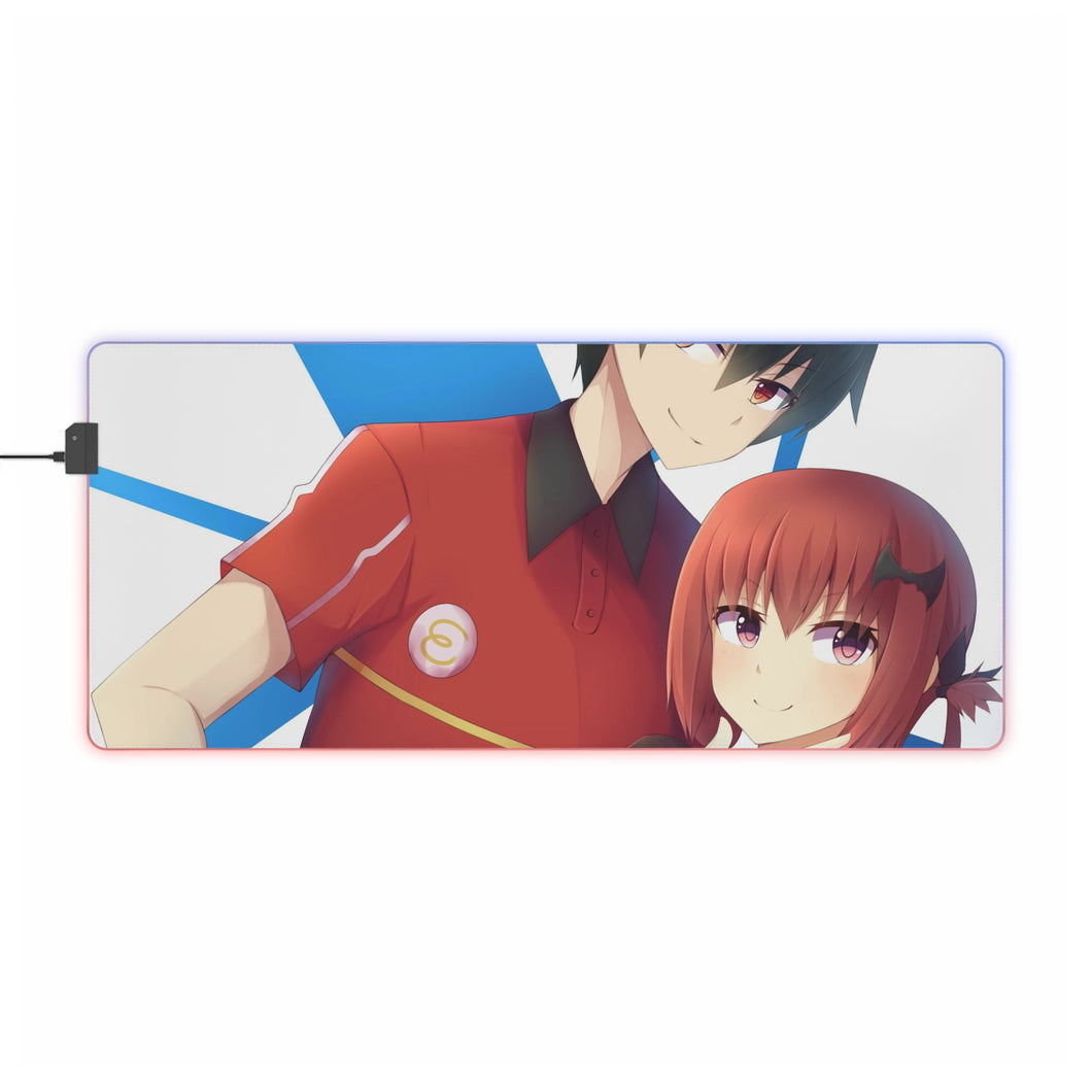 Anime Crossover RGB LED Mouse Pad (Desk Mat)