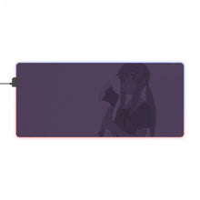 Charger l&#39;image dans la galerie, Tapis de souris LED RVB Mirai Nikki Yuno Gasai (tapis de bureau)
