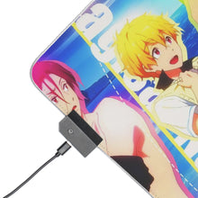 Cargar imagen en el visor de la galería, Free! Rin Matsuoka, Makoto Tachibana, Haruka Nanase, Nagisa Hazuki RGB LED Mouse Pad (Desk Mat)
