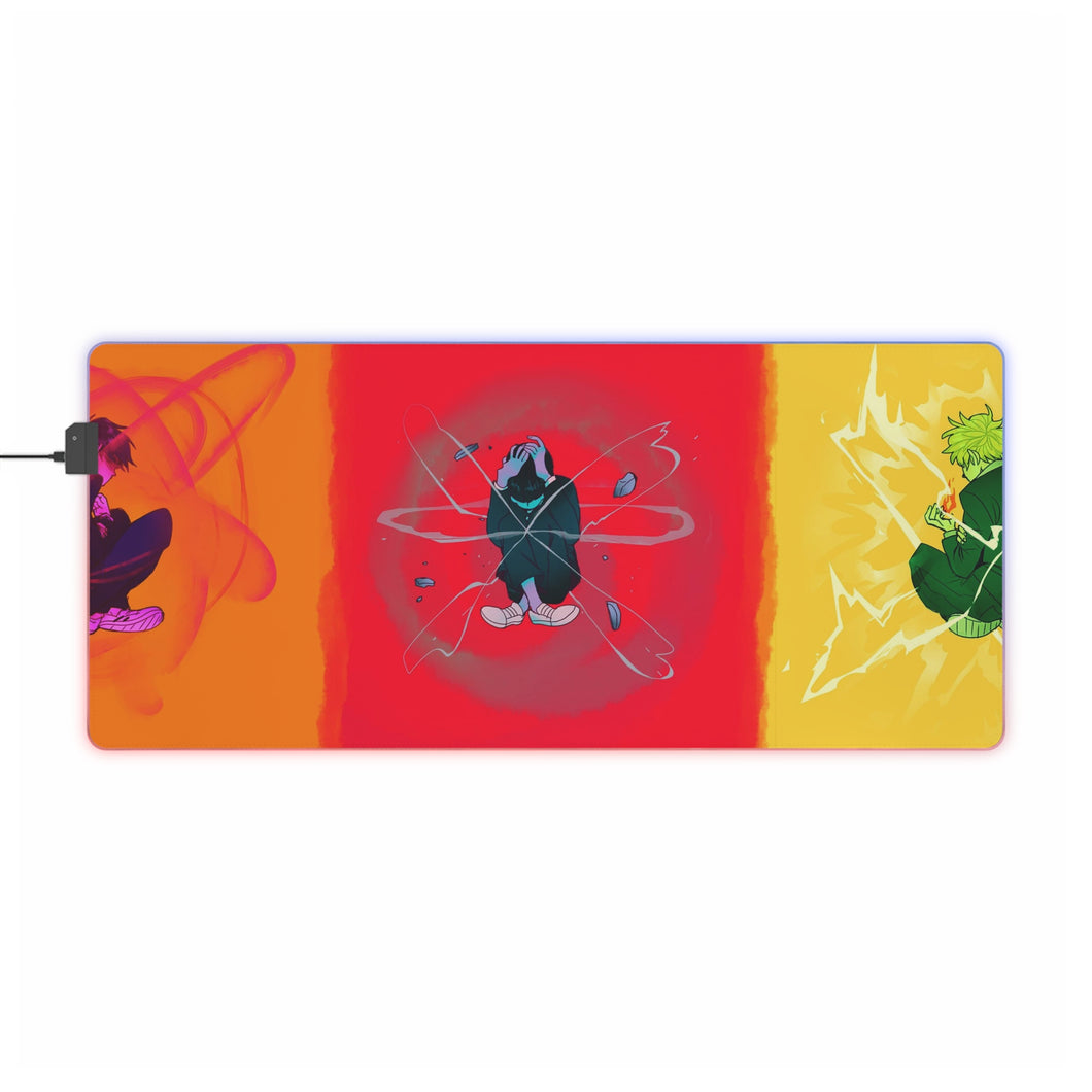 Tapis de souris LED RVB Psychic Triptych (tapis de bureau)