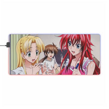 Cargar imagen en el visor de la galería, High School DxD Rias Gremory, Issei Hyoudou, Asia Argento RGB LED Mouse Pad (Desk Mat)
