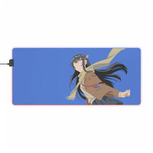 Charger l&#39;image dans la galerie, Tapis de souris LED RGB Rascal Does Not Dream Of Bunny Girl Senpai (tapis de bureau)
