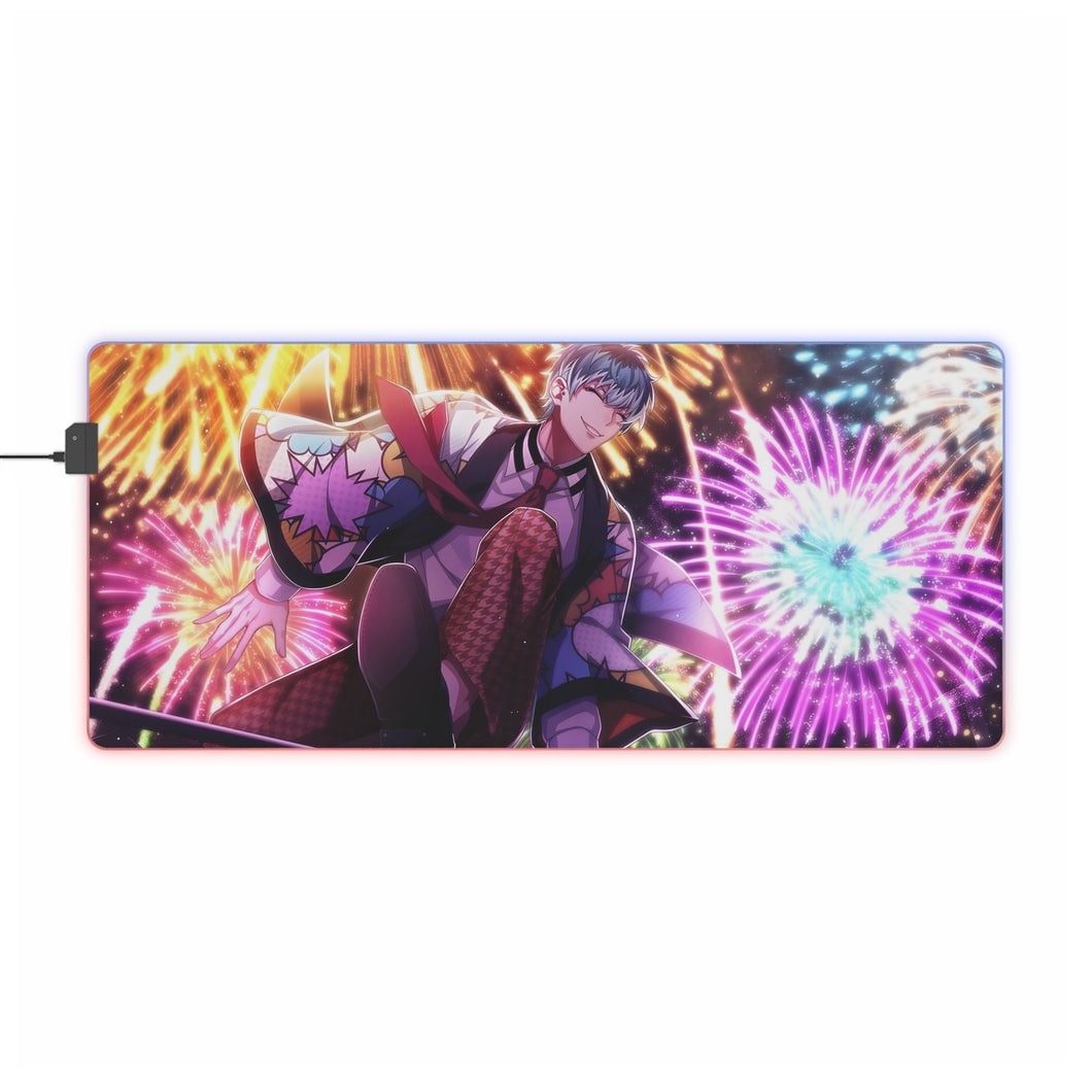 Tapis de souris LED RVB Hypnosis Mic (tapis de bureau)