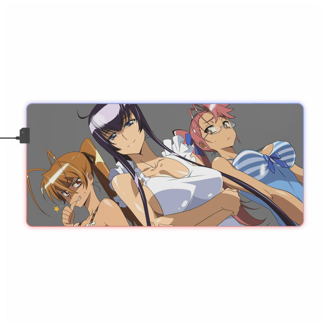 Rei,Saeko and Saya RGB LED Mouse Pad (Desk Mat)