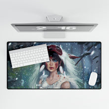 Load image into Gallery viewer, Anime Princess Mononoke Mouse Pad (Desk Mat)
