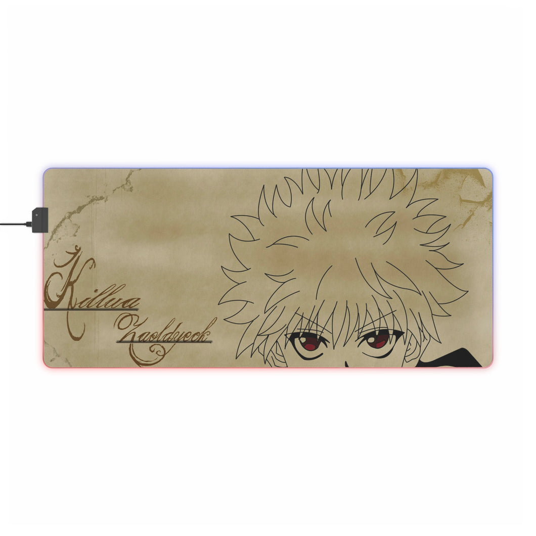 Hunter x Hunter Killua Zoldyck RGB LED Mouse Pad (Desk Mat)