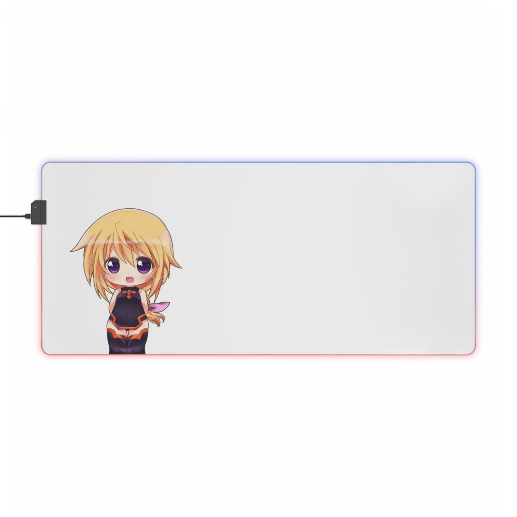 Tapis de souris LED RGB Infinite Stratos (tapis de bureau)