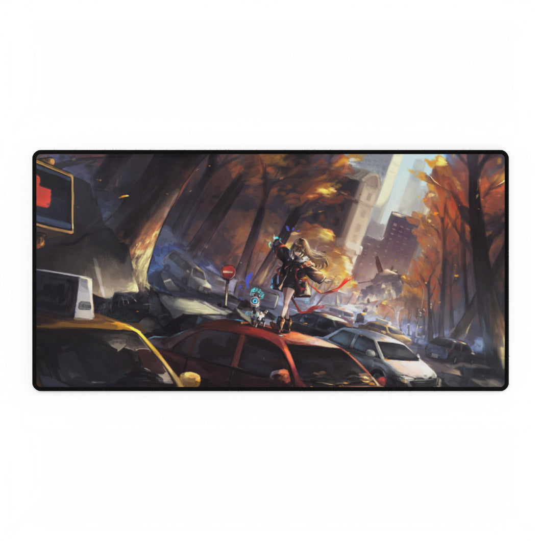 Anime Girl Mouse Pad (Desk Mat)