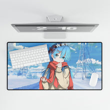 Load image into Gallery viewer, Rem Winter :3 Mouse Pad (Desk Mat)
