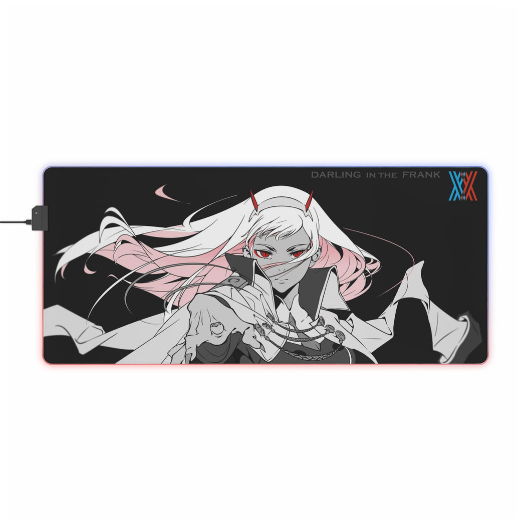 Zero Two RGB LED Mouse Pad (Desk Mat)