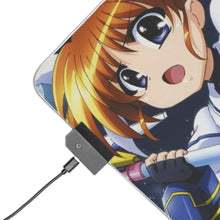 Charger l&#39;image dans la galerie, Tapis de souris LED RVB Lyrical Nanoha Magical Girl (tapis de bureau)
