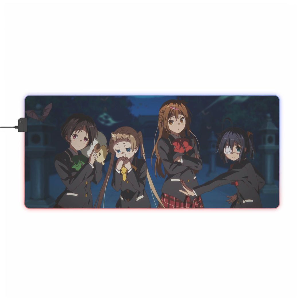 Chuunibyou Girls RGB LED Mouse Pad (Desk Mat)