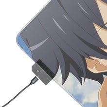 Charger l&#39;image dans la galerie, Tapis de souris LED RVB My Teen Romantic Comedy SNAFU Hachiman Hikigaya, Yukino Yukinoshita (tapis de bureau)
