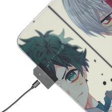 Cargar imagen en el visor de la galería, My Hero Academia Izuku Midoriya, Katsuki Bakugou, Tenya Iida RGB LED Mouse Pad (Desk Mat)
