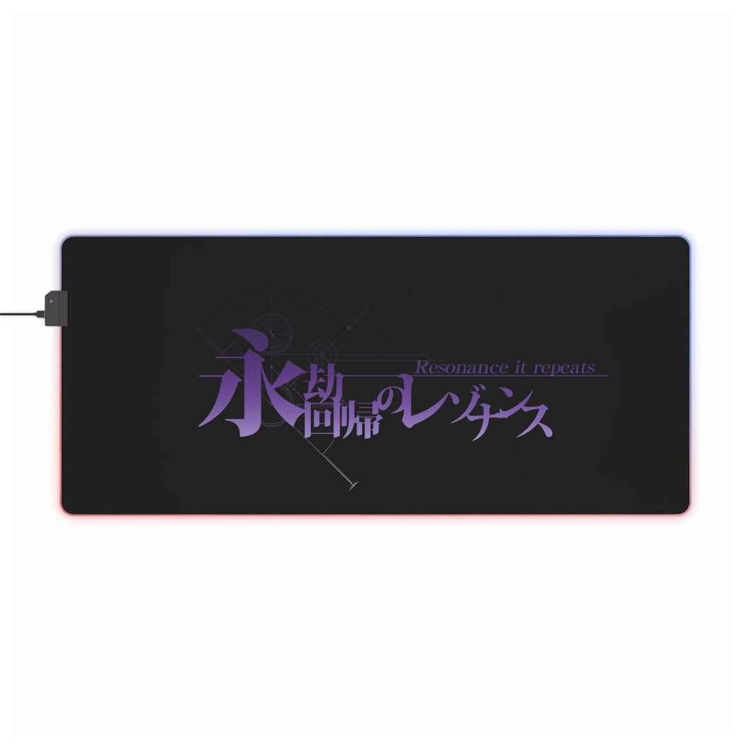 Anime Steins;Gate RGB LED Mouse Pad (Desk Mat)