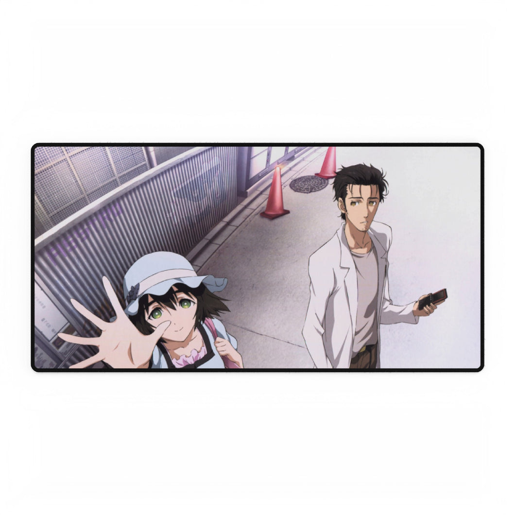 Mayuri and Okabe Mouse Pad (Desk Mat)