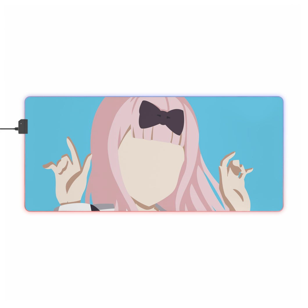 Tapis de souris LED RVB Kaguya-sama : Love Is War (tapis de bureau)