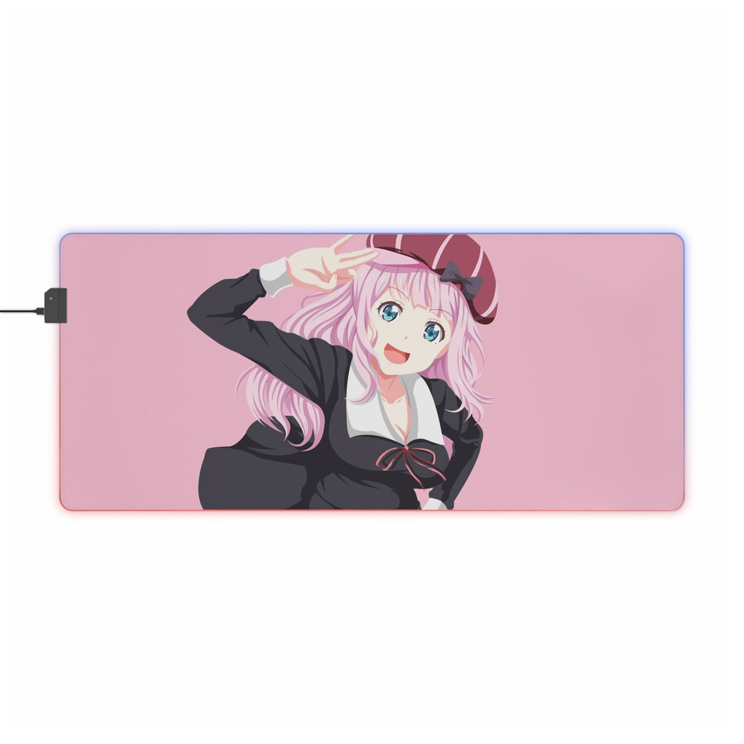 Tapis de souris LED RVB Kaguya-sama : Love Is War (tapis de bureau)