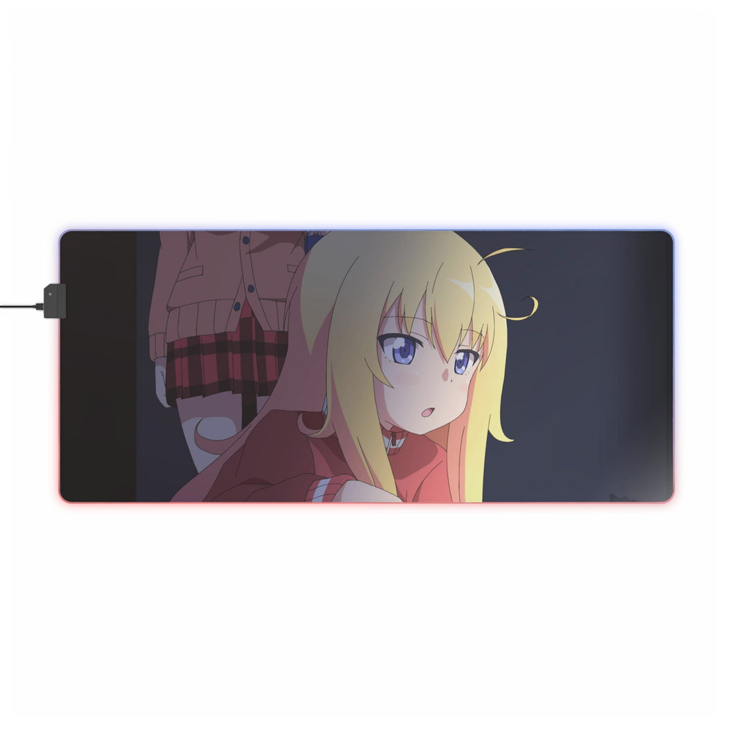 Gabriel DropOut Gabriel Tenma White RGB LED Mouse Pad (Desk Mat)