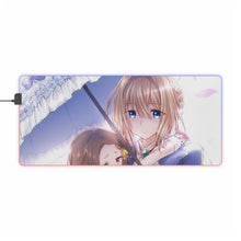 Load image into Gallery viewer, Violet Evergarden RGB LED Mouse Pad (Desk Mat)
